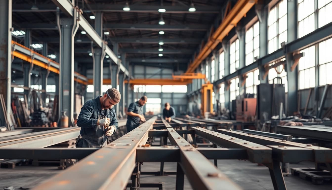 Experience expert structural steel fabrication with skilled workers and advanced tools.
