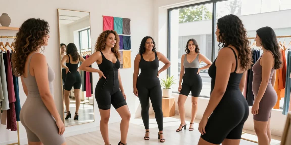 Pengalaman berbelanja di https://colombianshapeweargaless.com dengan wanita-wanita percaya diri mengenakan Colombian Shapewear Galess.