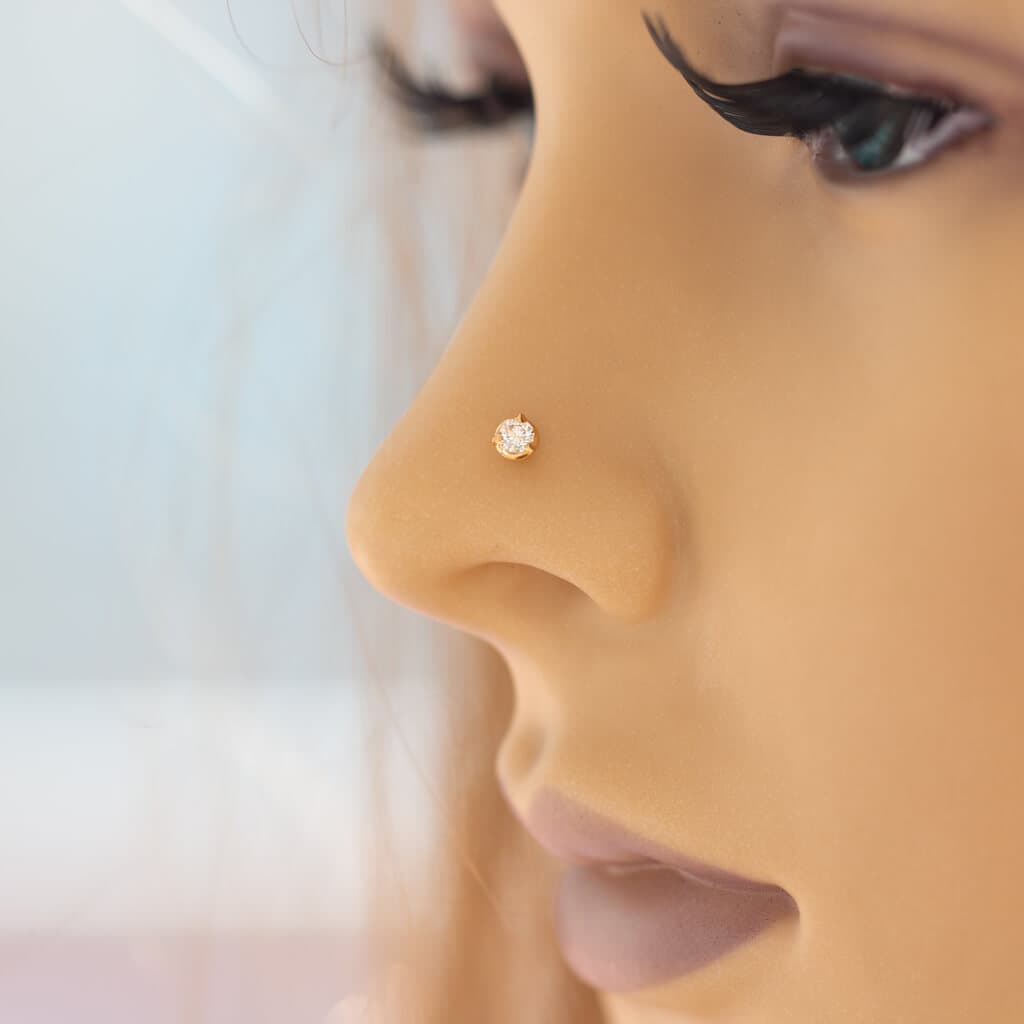 Elegant Diamond nose pin for Daily Wear – Buy Online UK