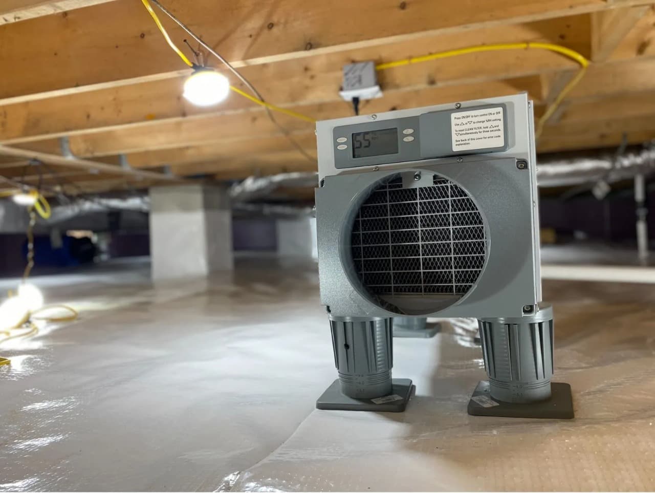 Crawl Space Restoration for Moisture and Mold Problems