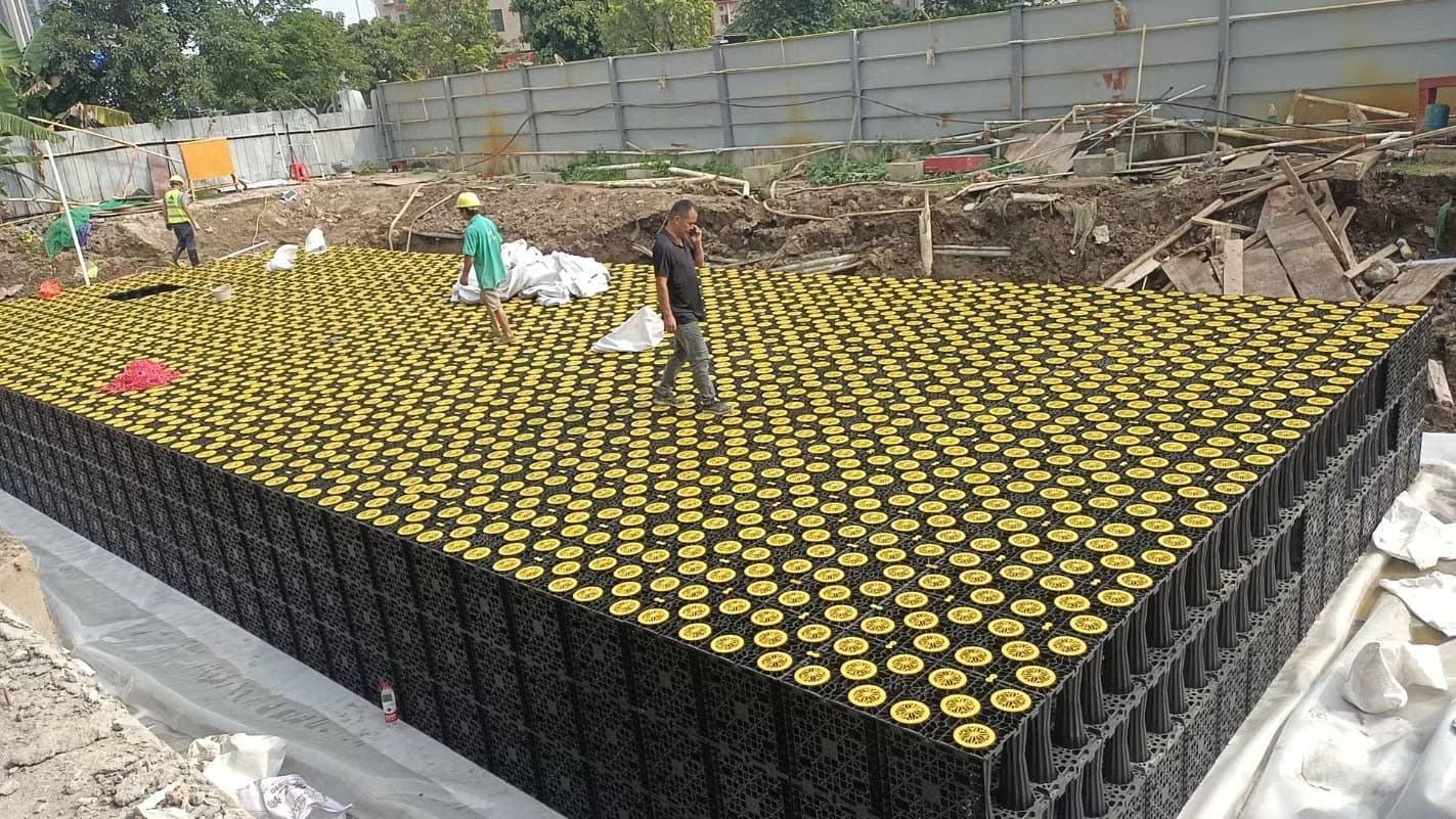 HOENSOEY Stormwater Detention Modules for Urban Areas