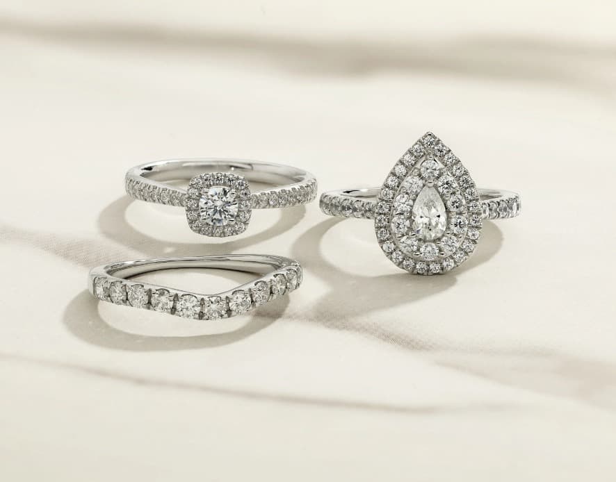Toi et Moi Ring Swiss Smart 18ct Gold &amp; Diamond Love Story by Cervin Blanc