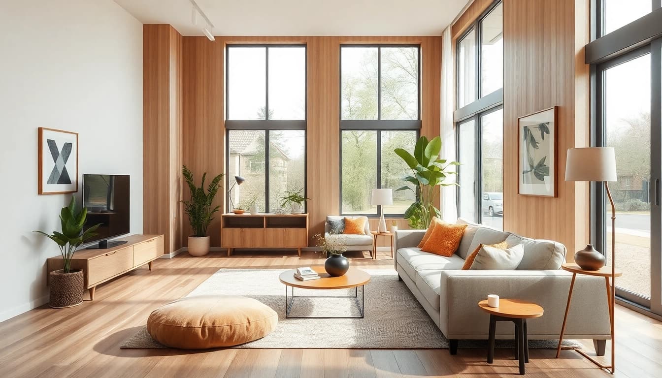 Discover elegant interior design inspiration at https://merithome.co.uk with modern living room features.
