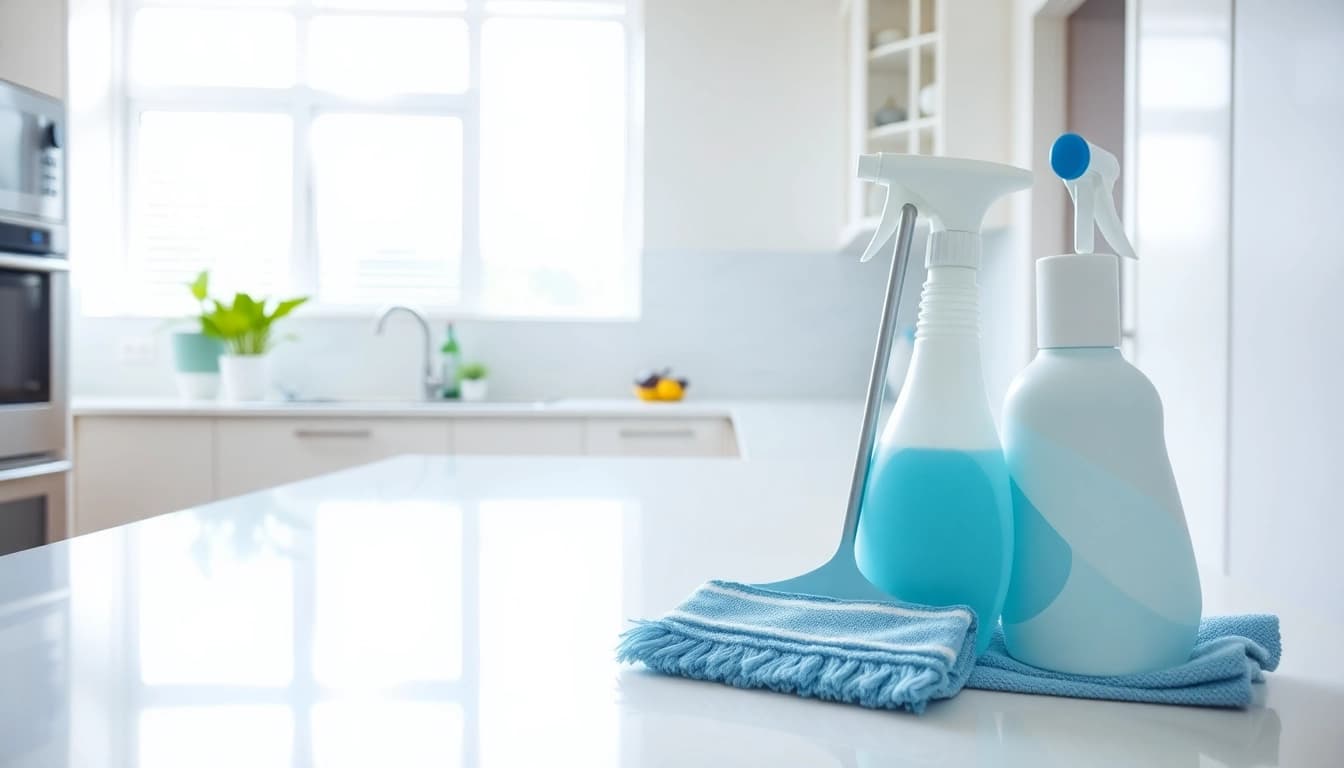 Expert bond cleaning brisbane service transforming an apartment into a spotless space with gleaming surfaces.