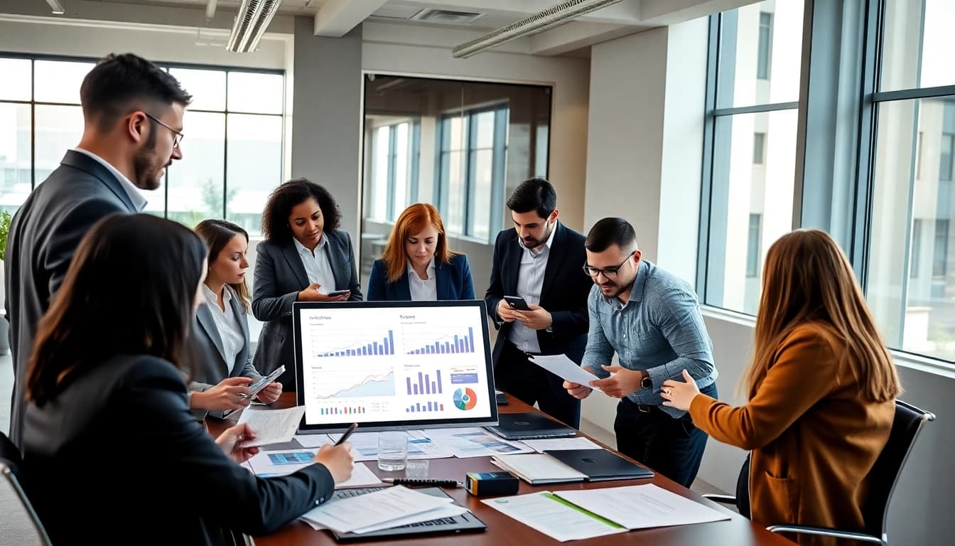 Collaborative business meeting emphasizing insights from https://fidelitycorporate.com for corporate strategies.