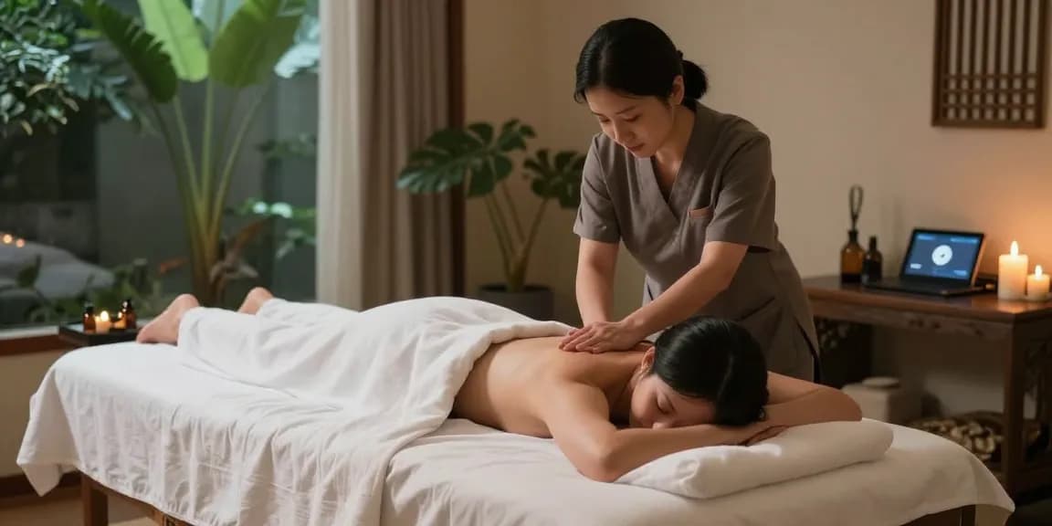 파주출장마사지로 편안함을 제공하는 전문 마사지 치료사와 아늑한 스파 환경