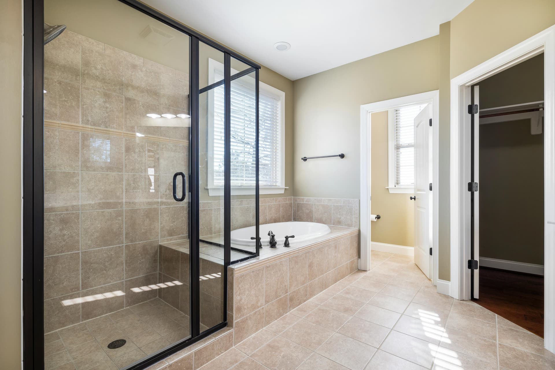 Create a Luxury Look with a Black Shower Door