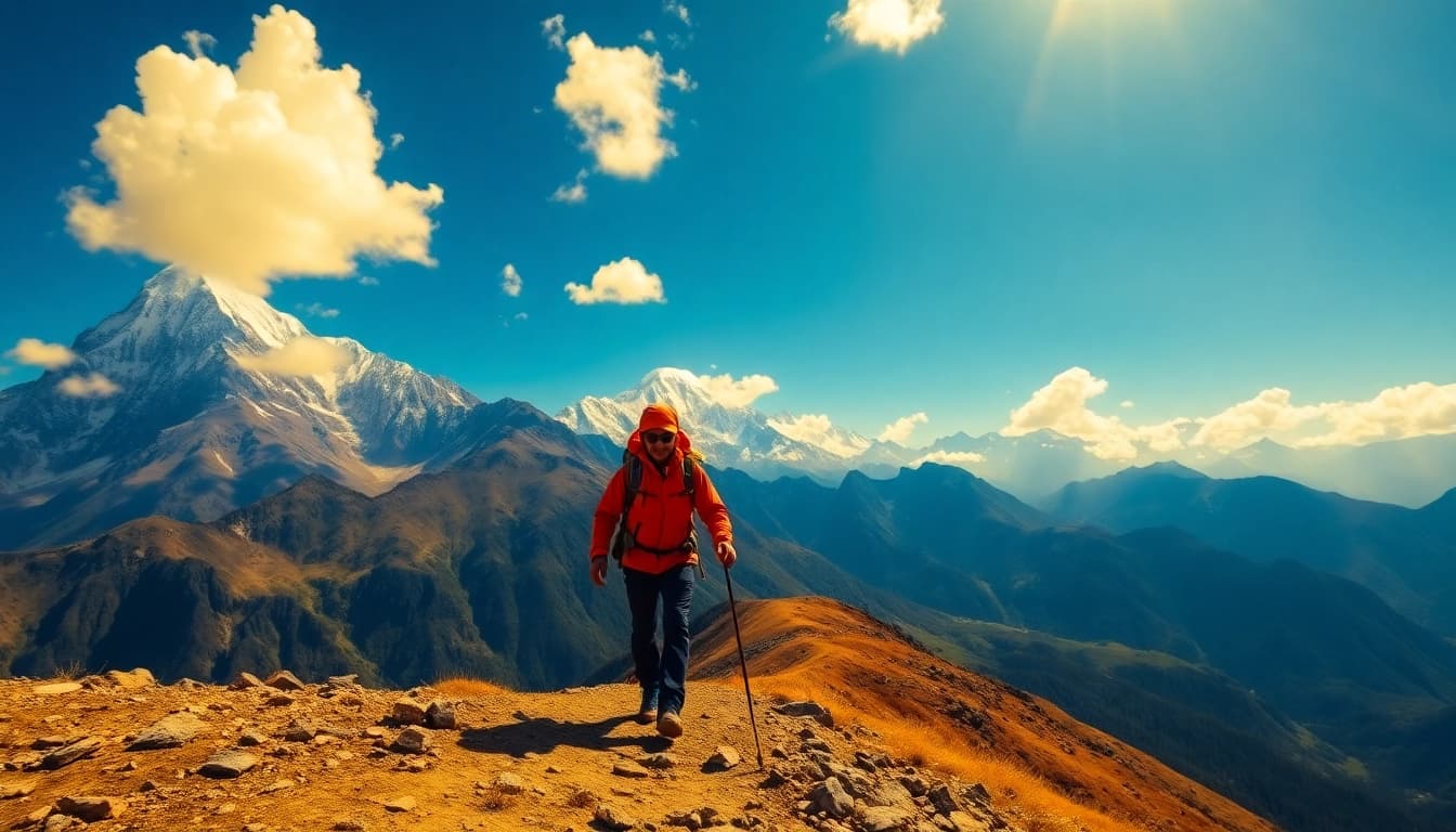 Experience the breathtaking Goechala trek with stunning Himalayan views and vibrant mountain landscapes.