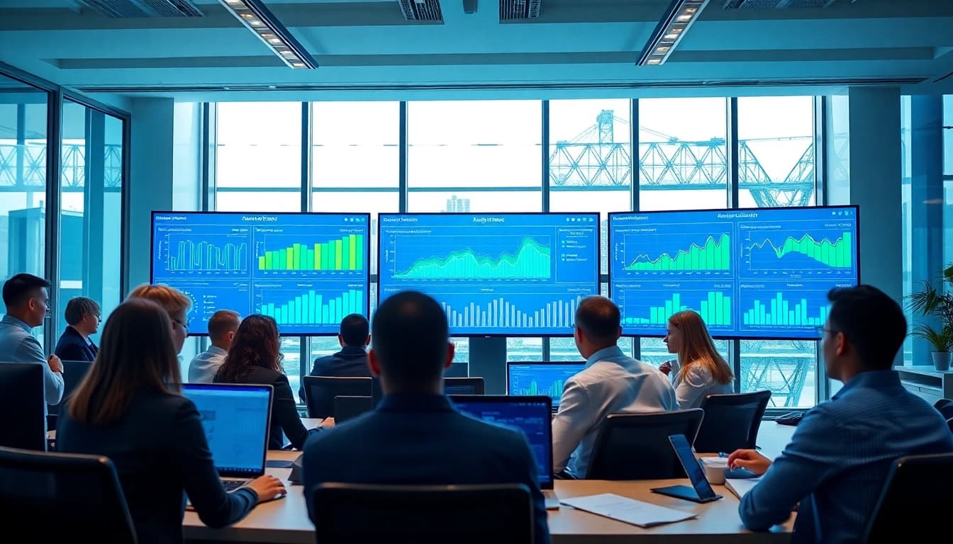 Visualize demand planning software analytics dashboard showing collaborative forecasting data.
