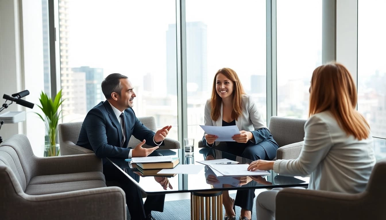 Engaged Tax Consultants in Kenya offering expert financial guidance to clients.