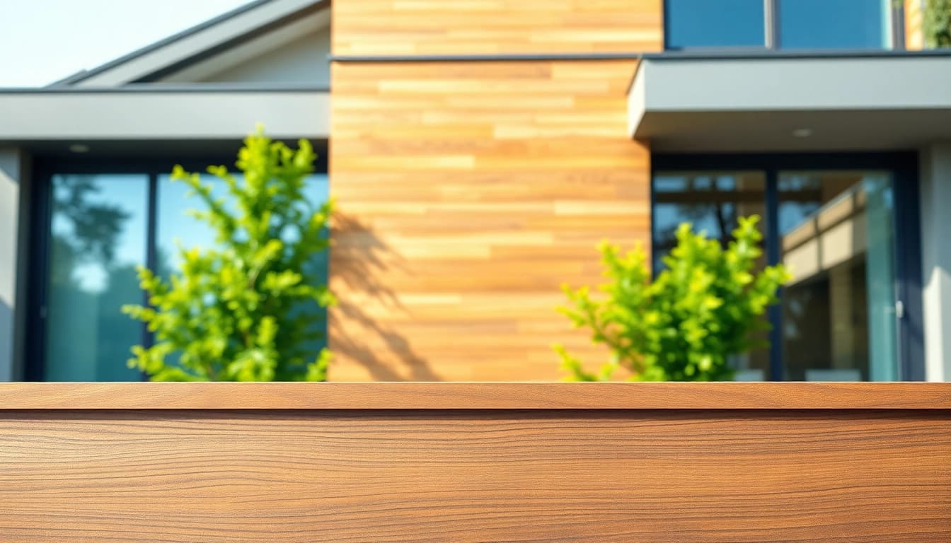 Install Composite Wall Cladding showcasing textured panels in a modern home environment.
