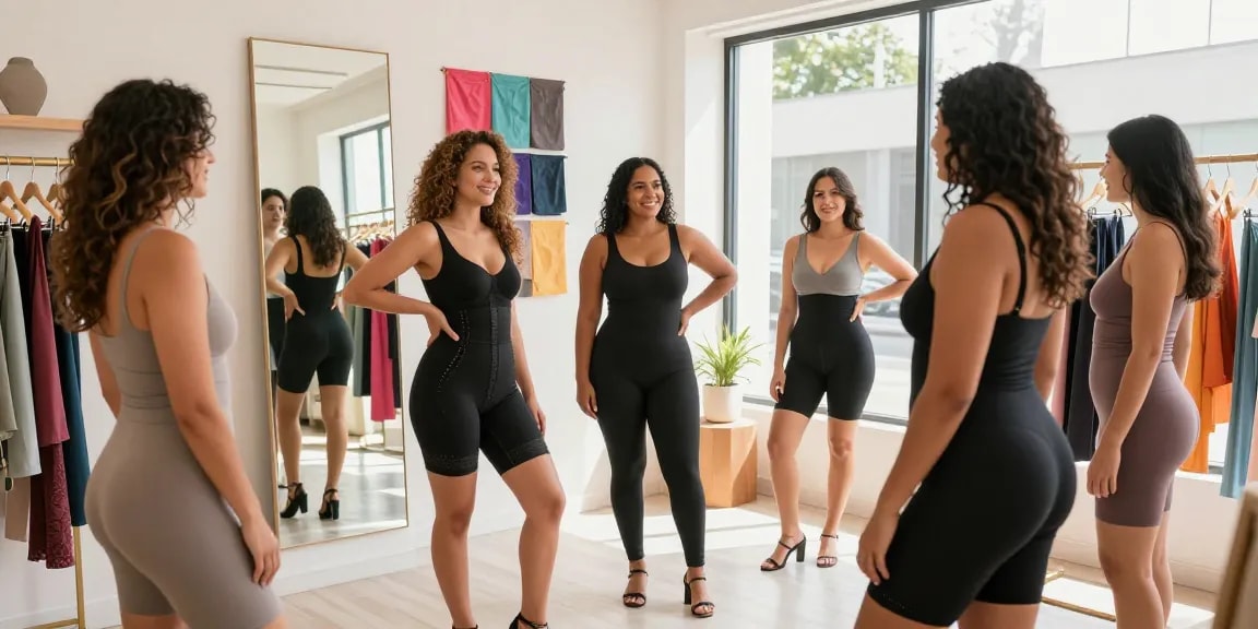 Pengalaman berbelanja di https://colombianshapeweargaless.com dengan wanita-wanita percaya diri mengenakan Colombian Shapewear Galess.