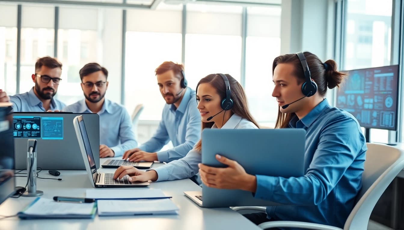 Provide expert assistance with it support service from a dedicated team in an office environment.