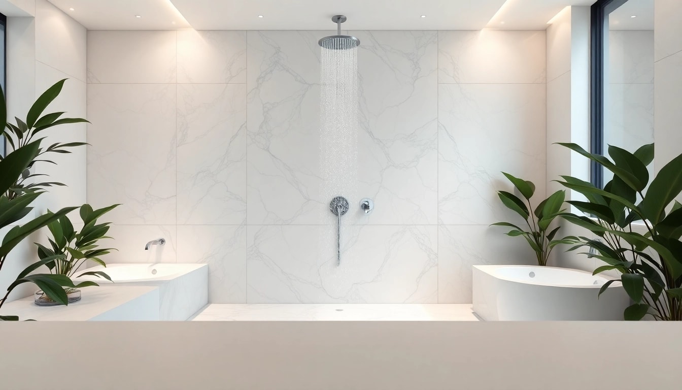 Experience the charm of elegant showers au in a luxurious bathroom setting with modern design.