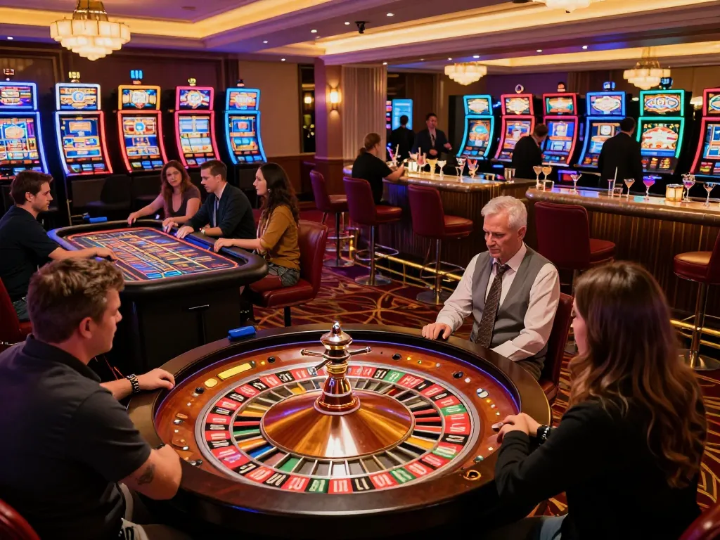 Players celebrating at a roulette table while exploring top quality widgets for a vibrant casino experience.