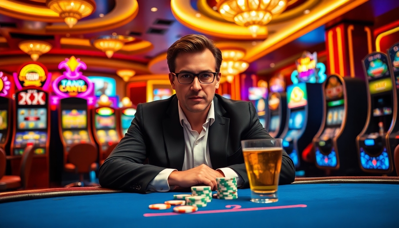 Experience the thrill of a Non gamstop casino with vibrant tables and focused gamblers.