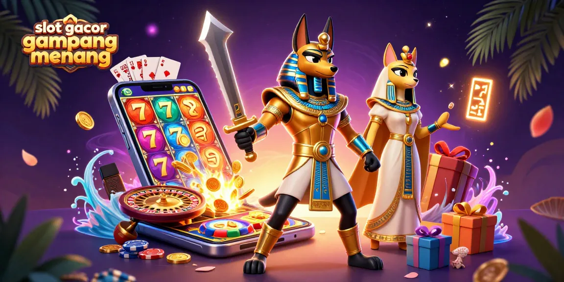 Experience thrilling wins with slot gacor gampang menang as Anubis and Bastet unlock vibrant casino rewards.