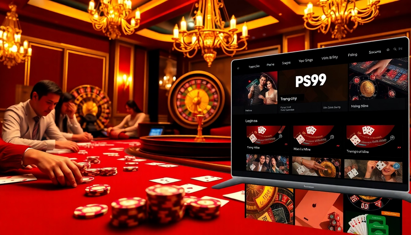 Experience high-stakes excitement at trang chủ PS99 with a vibrant casino scene and dynamic betting options.