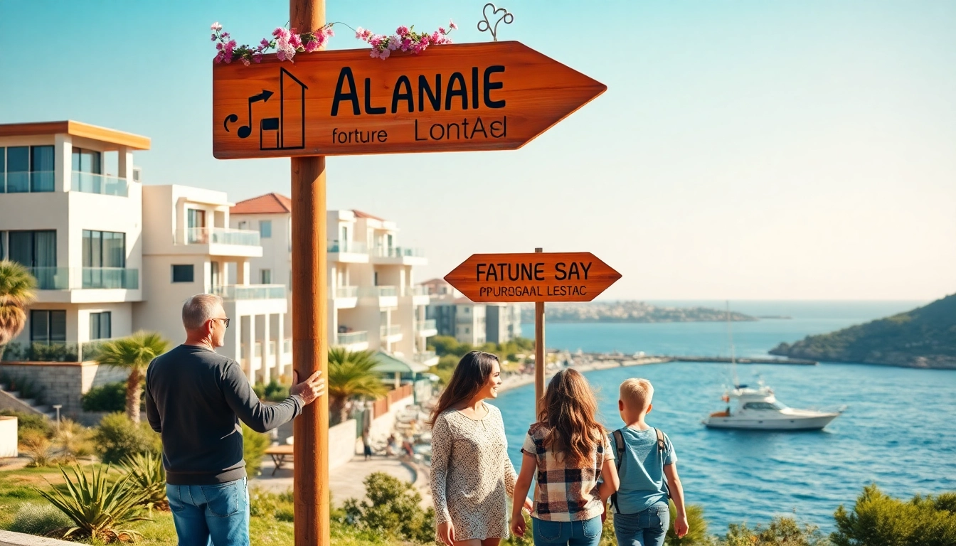 Explore Alanya property sale showcasing diverse homes against the stunning Mediterranean backdrop.