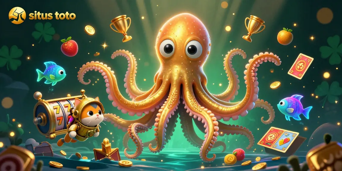 Engage with the situs toto experience as the Kraken and diving cat reveal hidden treasures in gaming.