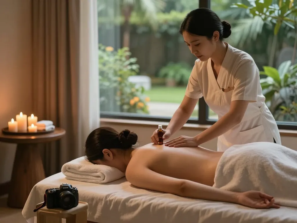 Experience soothing 천안스웨디시 massage therapy in a serene spa setting with calming ambiance.