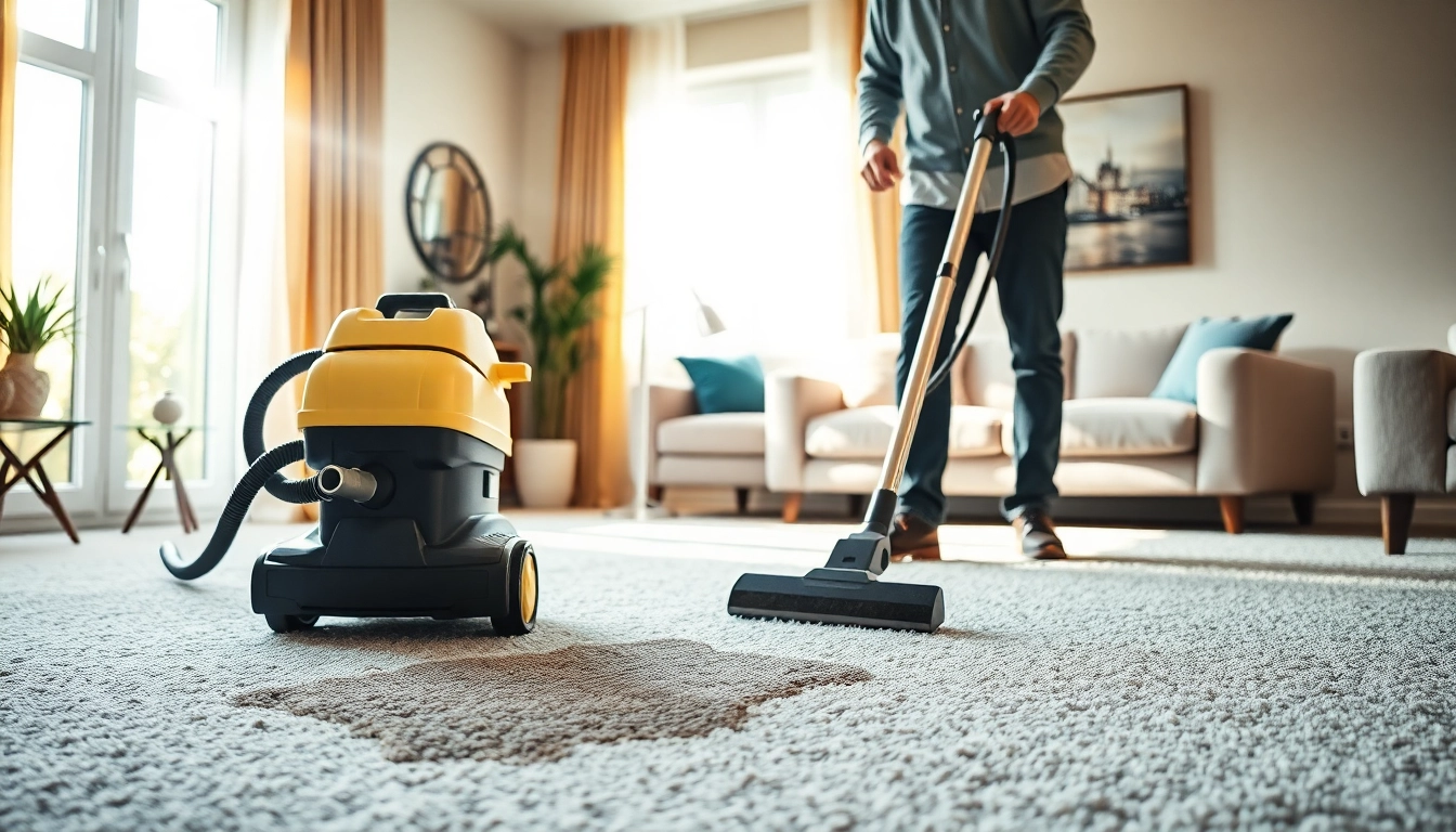Professional carpet cleaners roseville ca restoring vibrant carpets in a stylish living room.