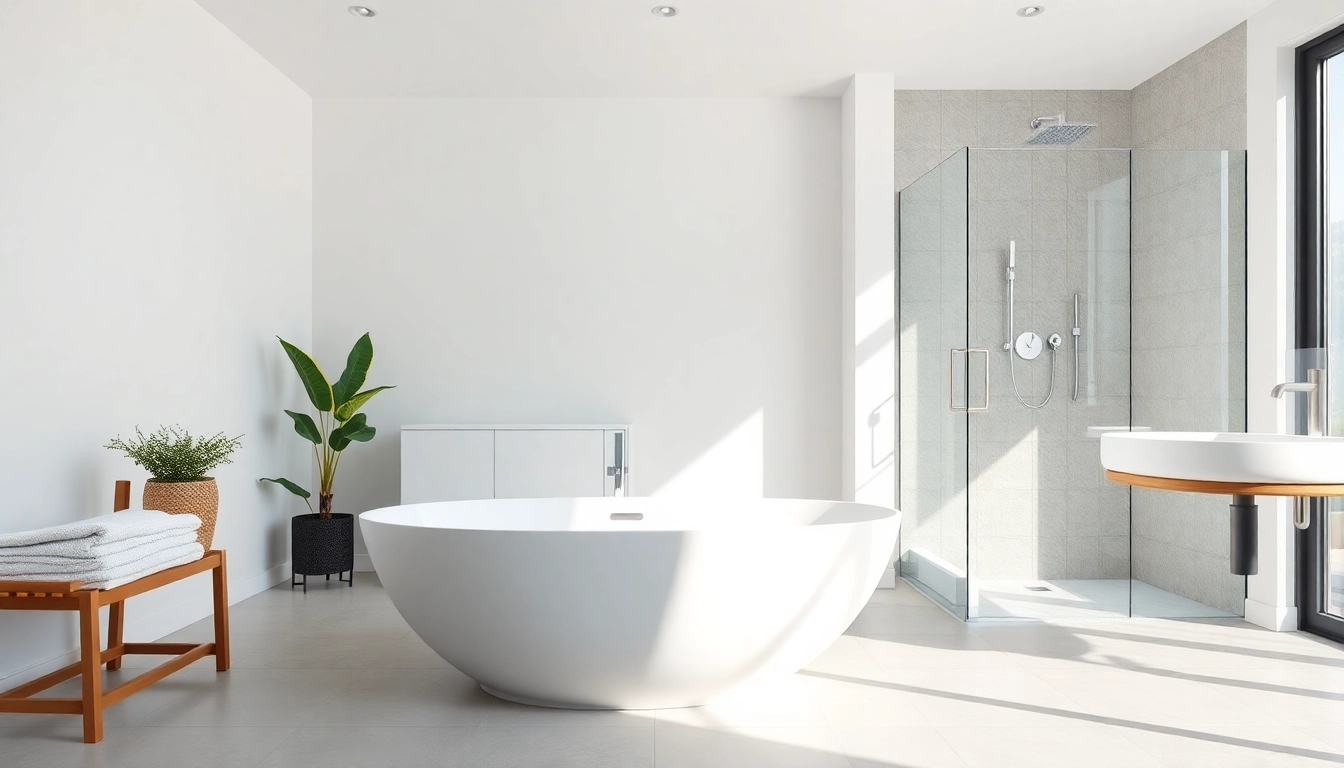 Revamp your space with eye-catching bathroom renovations near me showcasing modern design elements.