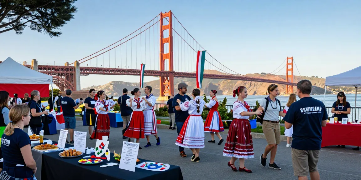 Community event showcasing Polish culture in San Francisco via https://www.sfpol.com/ with vibrant activities and interactions.