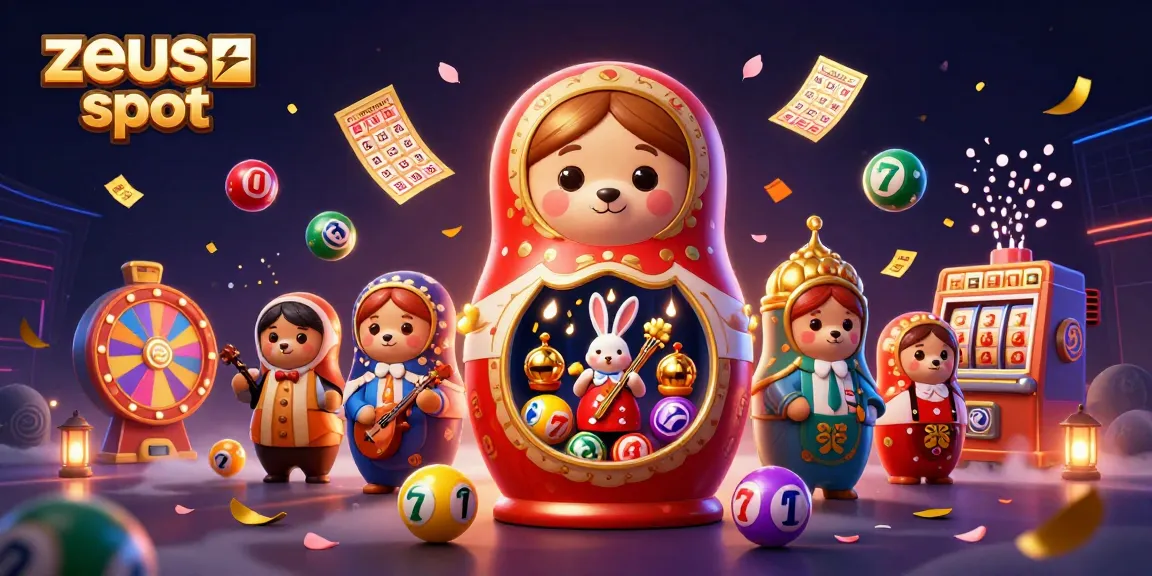 Experience zeus slot action with dynamic bears and vibrant casino elements in a rich 3D illustration.