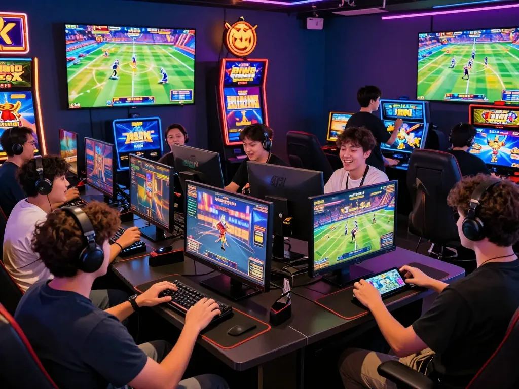 Players enjoying go88's diverse games in an exciting online gaming environment.