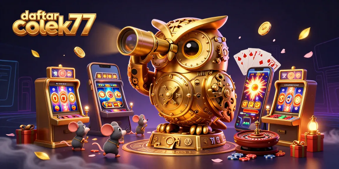 Experience the thrill of daftar colek77 at the animated casino with dynamic characters and exciting game elements.