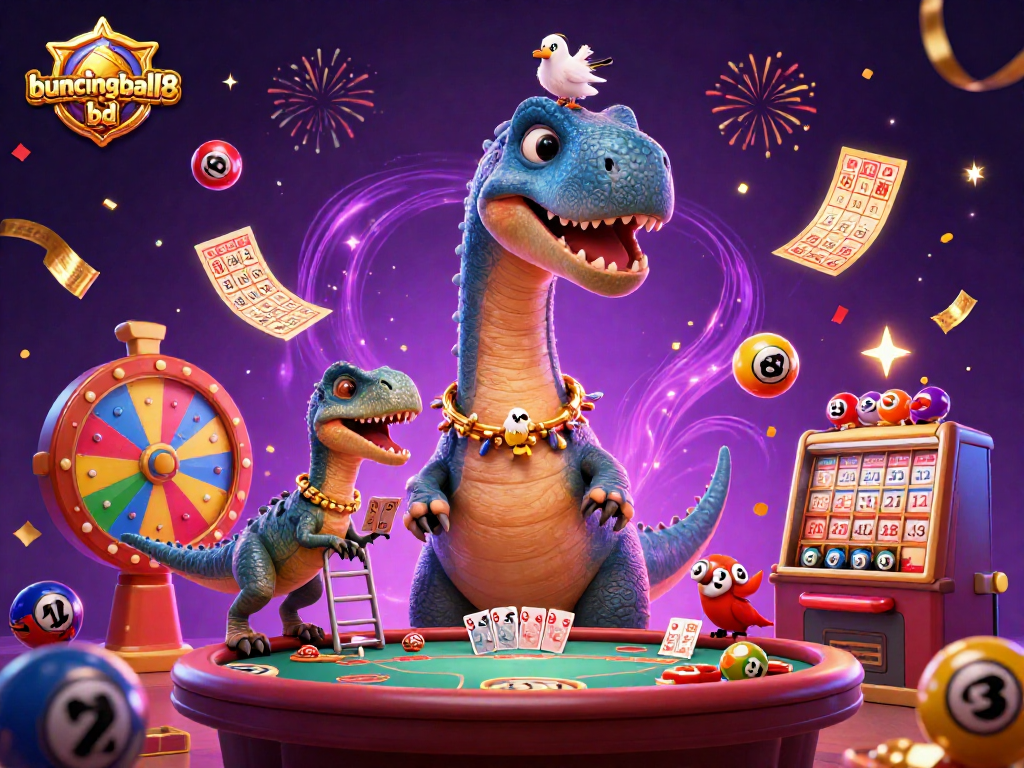 Bounce into winning gameplay with bouncingball8 bd at an exciting casino scene.