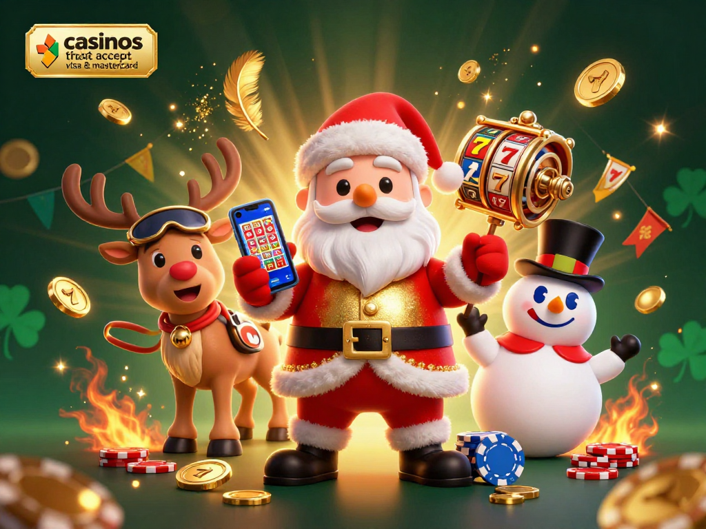 Play casino games at top casinos that accept visa & mastercard with exciting slot reels and jackpots.