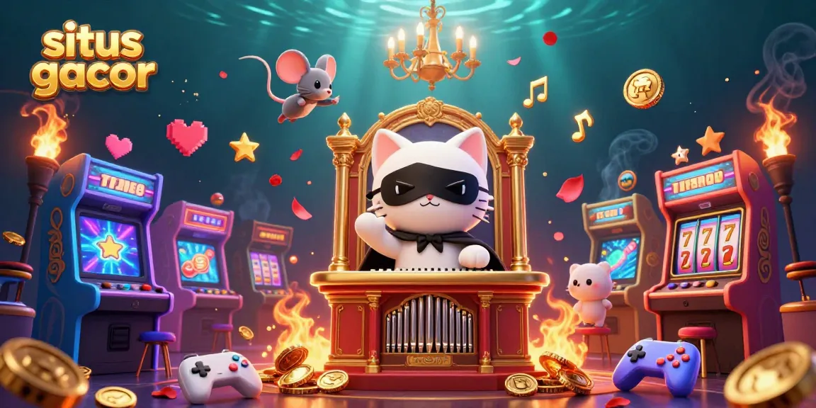Experience exciting gameplay with situs gacor's vibrant 3D casino scene featuring lush visuals and thrilling elements.