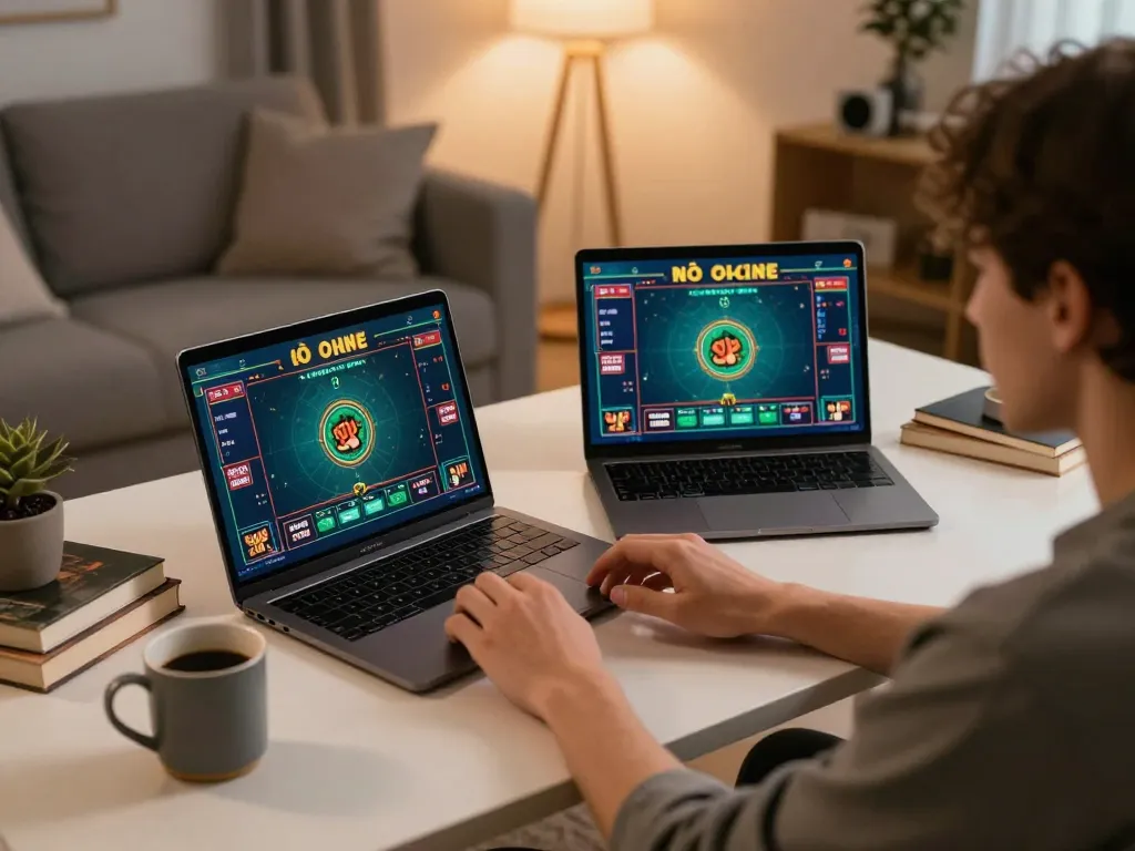 Lô đề online gameplay scene showing a player engaged in strategic betting with a vibrant screen.