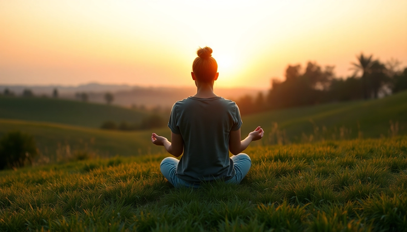 Enjoying a peaceful moment in nature during a Life in a Break Down to recharge and reflect.