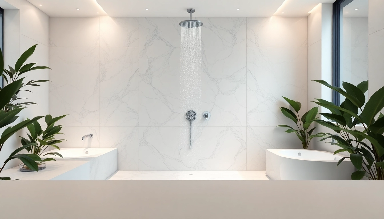 Experience the charm of elegant showers au in a luxurious bathroom setting with modern design.