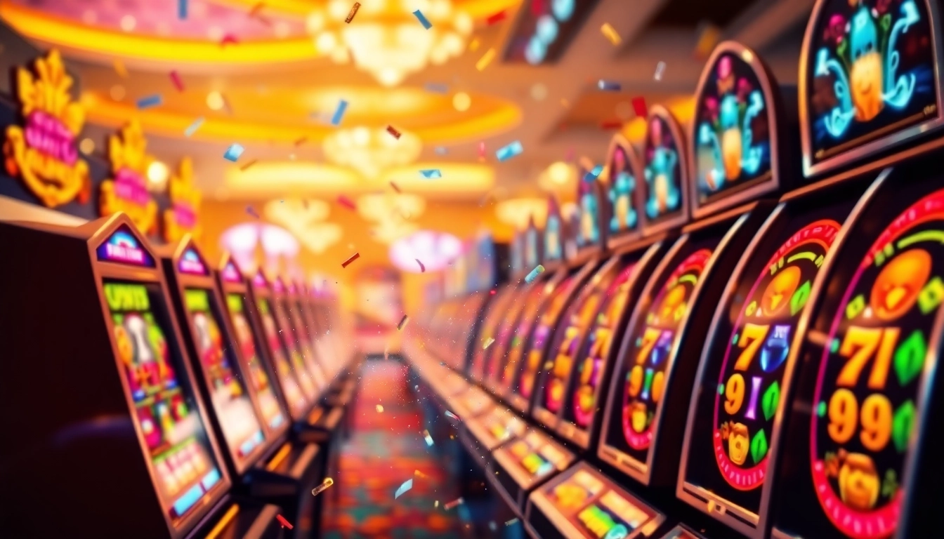 Experience thrilling gameplay of Online slots Uk with dynamic slot machines and bright jackpots.
