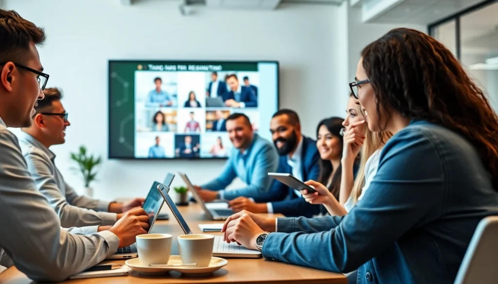 Engage with innovative training videos during a professional learning session.