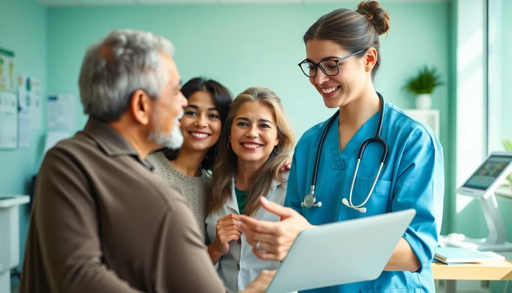 Treating patients at https://www.medexdtc.com in a caring and modern clinic environment.