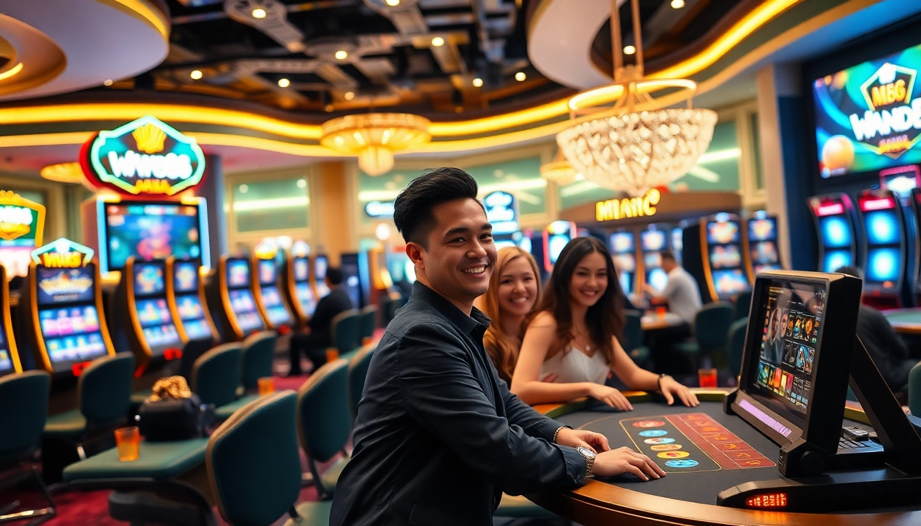 Experience the thrilling MV88 game in an exciting online casino setting.