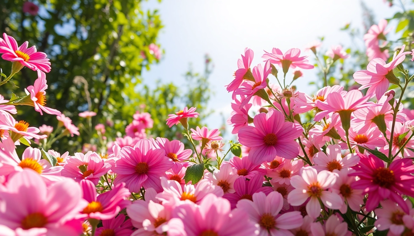 Explora las colmenas langstroth en un entorno natural lleno de flores.