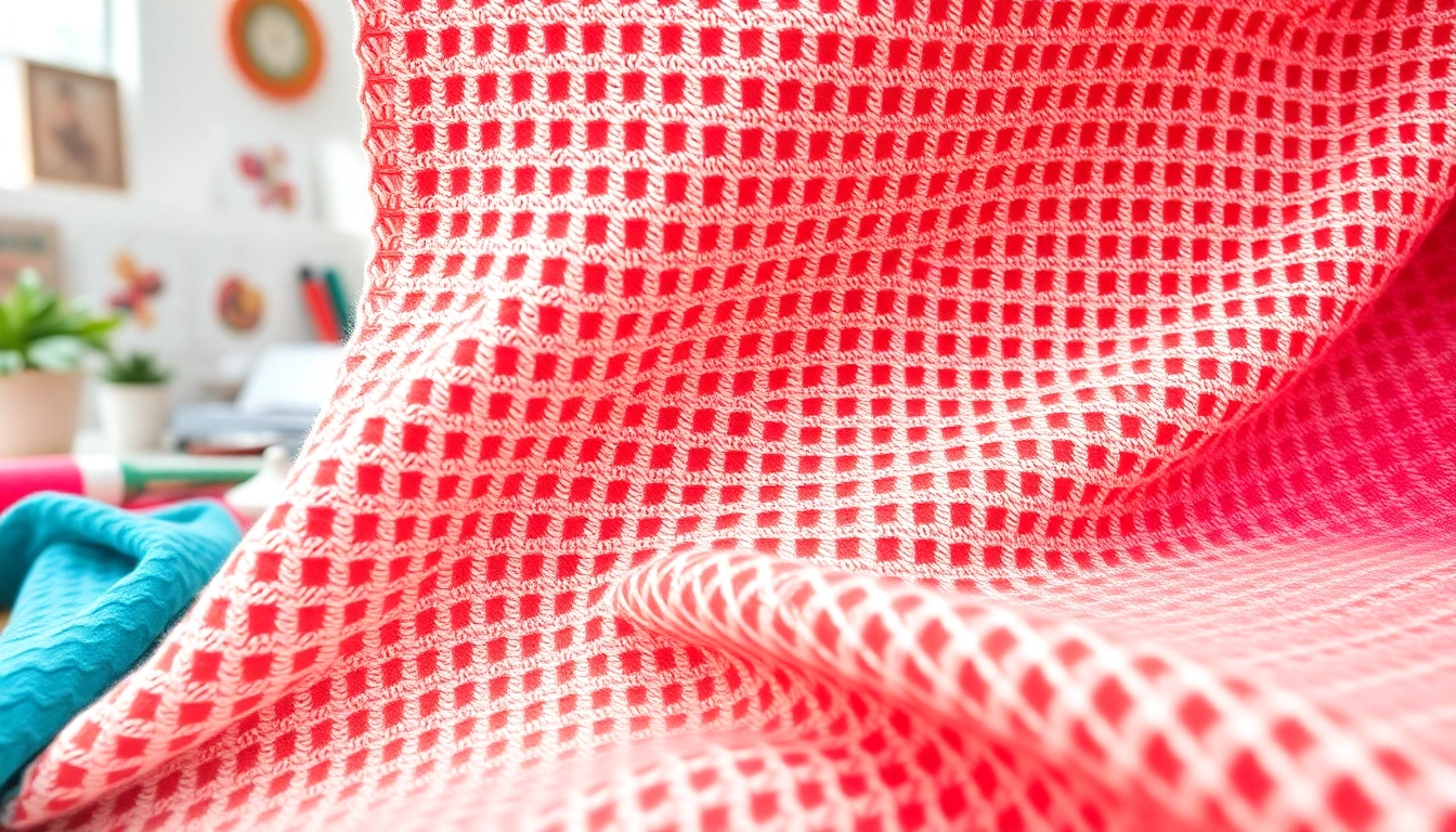 Wafel katoen met een prachtige textuur en kleuren in een studio setting.