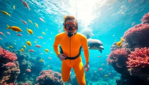 Engage with marine life at https://egypt-snorkeling.com with a vibrant underwater snorkeling adventure.
