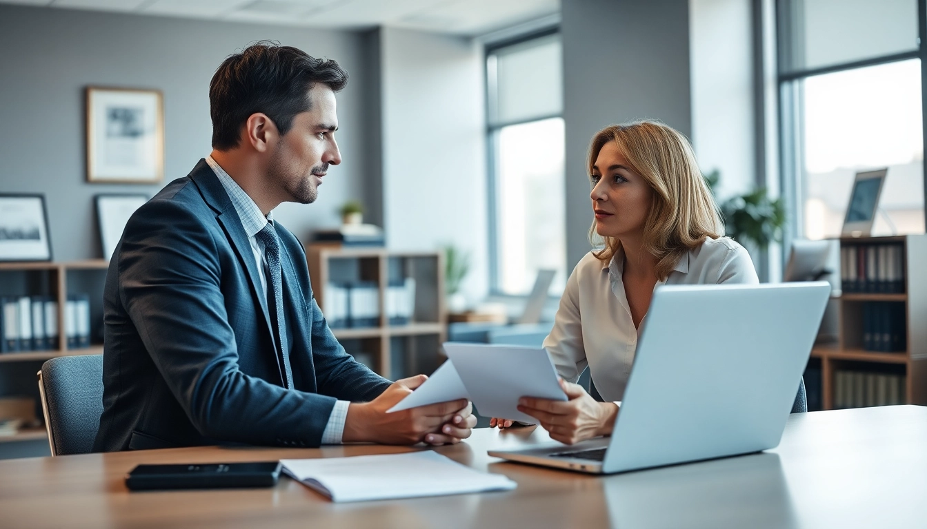 Consultation with a professional attorney at https://www.cohanlegal.com in a modern office environment.