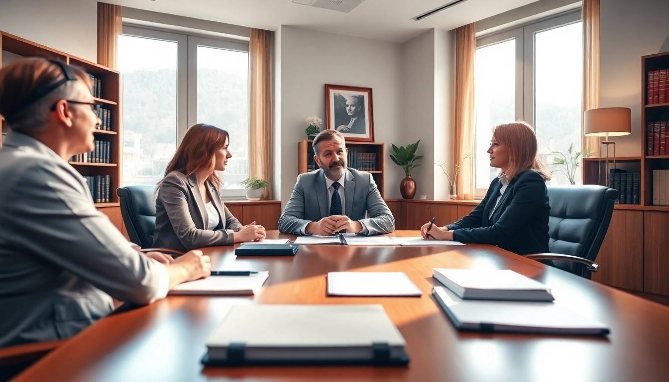 Consultation scene at https://www.stpetefamilyattorney.com highlighting an experienced attorney assisting clients.