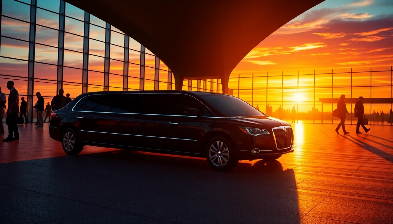 Experience the luxury and comfort with https://www.canadalimotaxi.com at the airport terminal.
