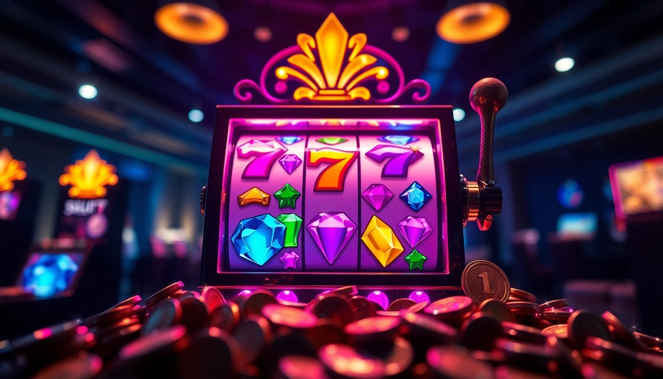 Jewel4d slot dengan tampilan mesin slot berkilau dan grafis berwarna-warni yang menarik.