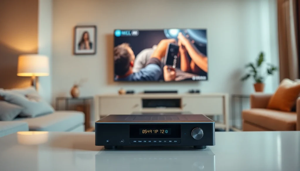 Ontdek de nieuwste technologieën met https://satdeal.nl in een moderne woonkamer.