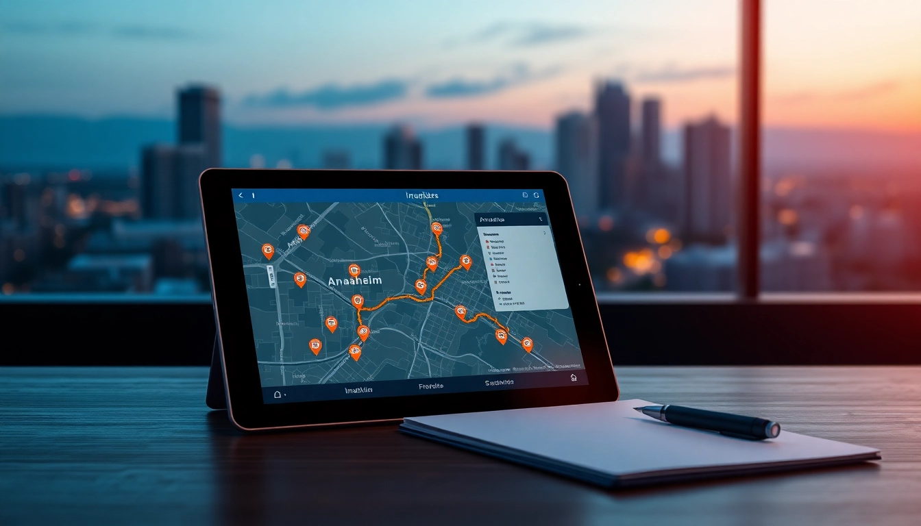 Locate Anaheim inmates effectively using an interactive interface showcasing police station locations.